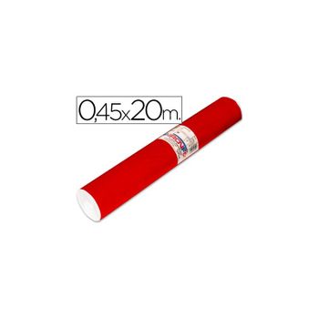 Rollo Adhesivo Aironfix Unicolor Rojo Brillo 67010 -rollo De 20 Mt