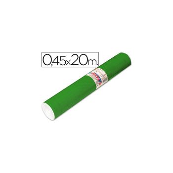 Rollo Adhesivo Aironfix Unicolor Verde Brillo 67047 -rollo De 20 Mt