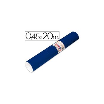 Rollo Adhesivo Aironfix Unicolor Azul Mate Oscuro 67150 -rollo De 20 Mt