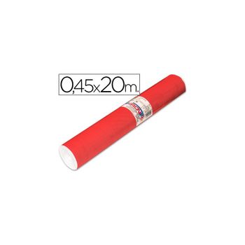 Rollo Adhesivo Aironfix Unicolor Rojo Mate Claro 67151-rollo De 20 Mt