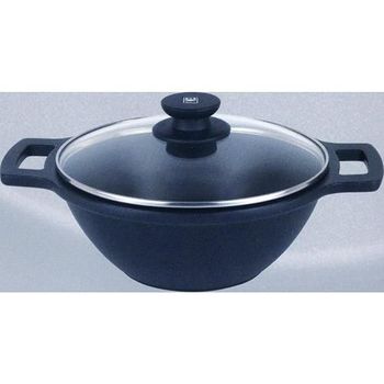 Cacerola Wok Con Tapa 24cm