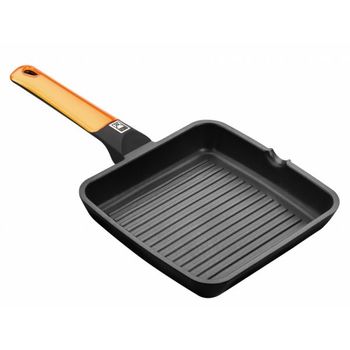 Asador Bra 28 Cm Efficient Orange Con Rayas