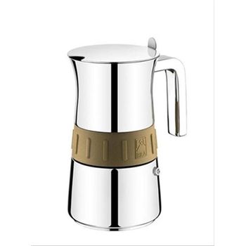 Braun Cafetera Italiana Bra 170561 Elegance Gold 6�