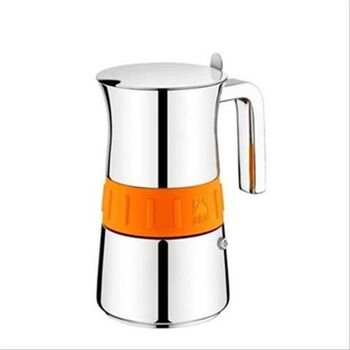 Braun Cafetera Italiana Bra 170565 Elegance Orange�