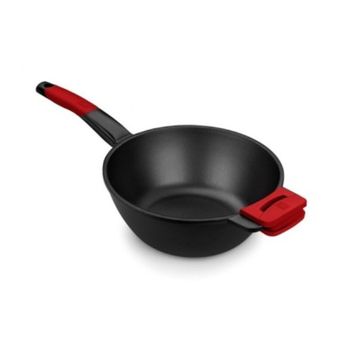 Sartén Wok Vitoria Aluminio Forjado Induccion Ø28 X 5,4 Cm San Ignacio con  Ofertas en Carrefour