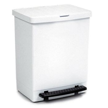 Cubo Pedal 25 L. Ta-tay Blanco 10121