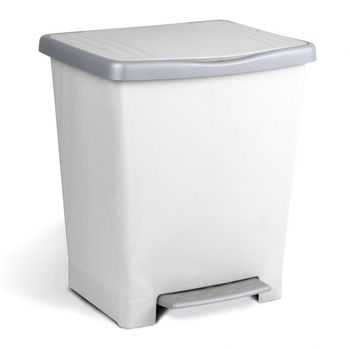 Cubo De Basura 25l Tatay Millenium Blanco