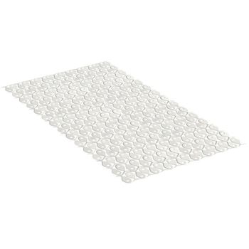 Alfombra Baño Pvc Blanco Perg - Tatay - 5511401 - 70x36 Cm..