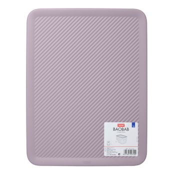 Tatay Baobab - Tapa Caja Organizadora Rectangular 15/22l Plástico Pp05. Lilac