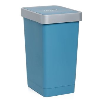 Cubo de Basura TATAY Orgánico 100% Reciclado (6L - Negro)