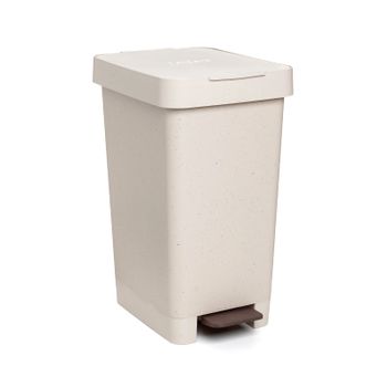 Tatay Smart - Cubo De Basura 25l Con Doble Apertura, Pedal Retráctil Y Manual. Deco Home