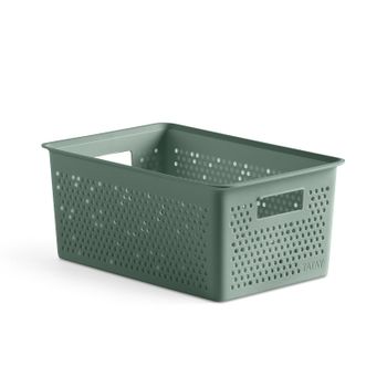 Caja de Plástico Pratik Box Carrefour Home A5 Baja - Transparente