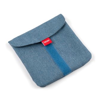 Tatay Urban Food Pocket - Porta Sándwich Textil Reutilizable E Impermeable. Denim Blue