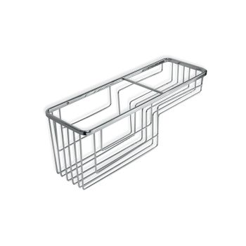 Cestillo Rectangular Krom Tatay 37x12x13 Cm - 66064.00