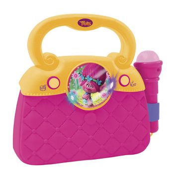 Bolso Microfono Luces Ritmos Trolls Conexion Mp3