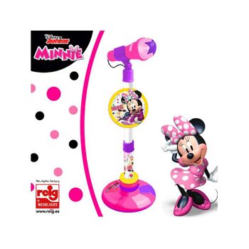 Micro De Pie Con Amplificador Y Funciones En Pedales De Minnie (reig - 5542)