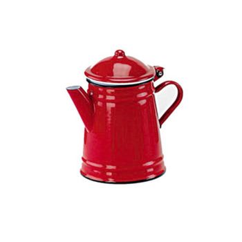 Cafetera Conica Roja 1l.18x18