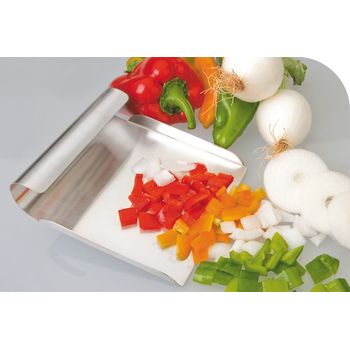 Pala Recoge Verduras Inox - Ibili - 722224 - 24x15 Cm..