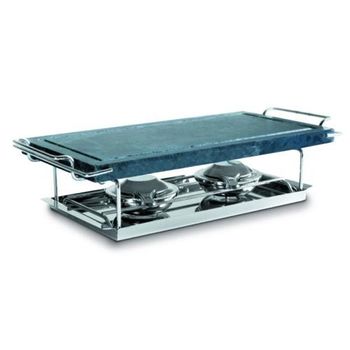 Plancha De Asar Con Revestimiento De Piedra 36cm Gas Induccion Todo Tipo  Cocinas con Ofertas en Carrefour