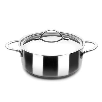 Cacerola Cocina Con Tapa Fondo Difusor 18cm Acero Inox Vitrocor Lacor con  Ofertas en Carrefour