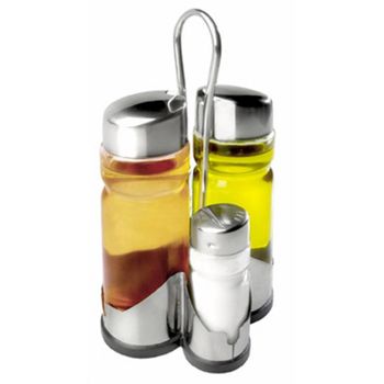 Ibili ACEITERA Cristal Cuadrada 250 ML, Stainless Steel : : Hogar  y cocina