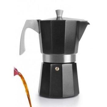 Cafetera Filtro Ibili Evva Negra 6t