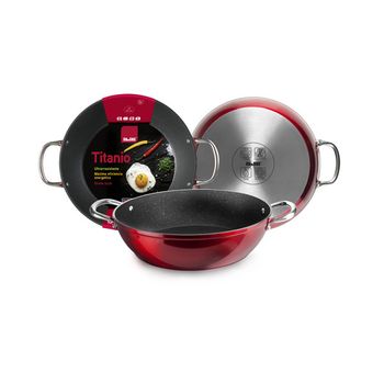 Paellera Esmalt Honda Con Asas 40 Cm. con Ofertas en Carrefour