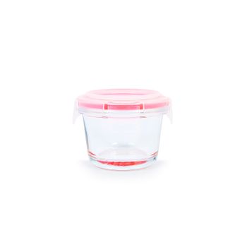 Ibili - Recipiente Redondo De 0.13l En Vidrio Borosilicato. Apto Horno