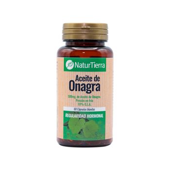 Aceite De Onagra 60 Cápsulas Blandas Naturtierra