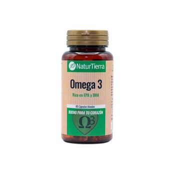 Omega 3 80 Cápsulas Blandas Naturtierra