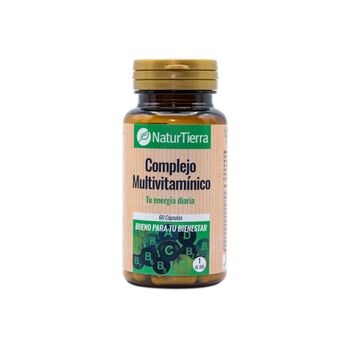 Complejo Multivitamínico 60 Cápsulas Naturtierra