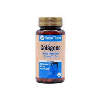 Colágeno+ácido Hialurónico+vitamina C+zinc 30 Cápsulas Naturtierra