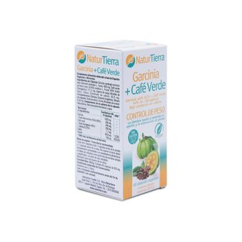 Garcinia + Café Verde 45 Cápsulas Vegetales Naturtierra