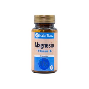 Magnesio + Vitamina B6 90 Comprimidos Naturtierra