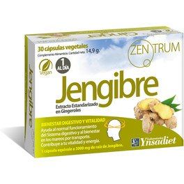 Ynsadiet Zentrum Jengibre 30 Caps