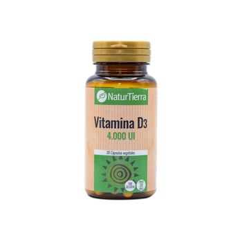 Vitamina D3 30 Cápsulas Vegetales Naturtierra
