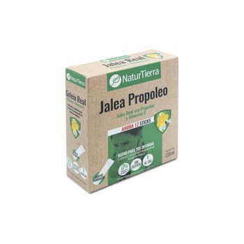 Jalea Real Con Propóleo Y Vitamina C 12 Sticks Naturtierra