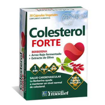 Zentrum Colesterol Forte 570 Mg Ynsadiet 30 Cápsulas