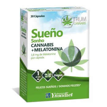 Sueño Zentrum Cannabis 30 Cápsulas