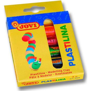 Compra Plastilina jovi 90 estuche 6 barras colores pastel surtidos 15 g