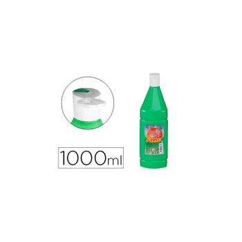 Tempera Liquida Jovi Escolar 1000 Ml Verde Medio