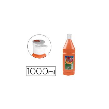 Tempera Liquida Jovi Escolar 1000 Ml Naranja