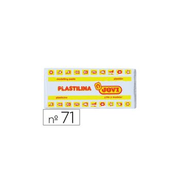 Plastilina Jovi 71 Blanco -unidad -tamaã?o Mediano