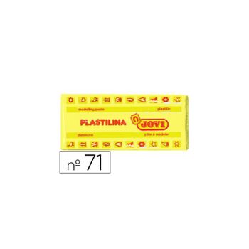 Plastilina Jovi 71 Amarillo Claro -unidad -tamaã?o Mediano