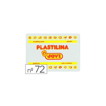 Plastilina Jovi 72 Blanco -unidad -tamaã?o Grande