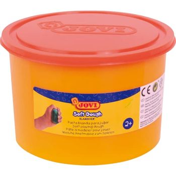 Jovi Soft Dough Blandiver, Bote De 460 G, Color Naranja (46007)