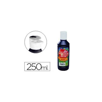 Tempera Liquida Jovi Escolar 250 Ml Negro