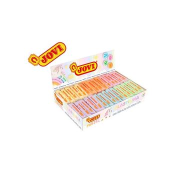 Plastilina Jovi 70 Surtida Tamaño Pequeño 50 G Colores Pastel Caja De 30 Unidades