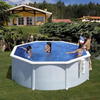 Reprimir Contorno Separar Piscina Redonda Blanca Ø 300 X 120 Cm Con Filtro De Cartucho Gre con Ofertas  en Carrefour | Ofertas Carrefour Online