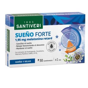 Sueño Forte Santiveri 30 Comprimidos